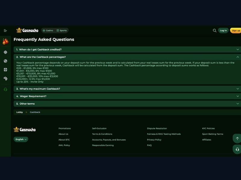 Registro en Casinacho Casino (Nacho Casino): cuenta y acceso inmediato a la Spinola Liga 2026 y todos los torneos