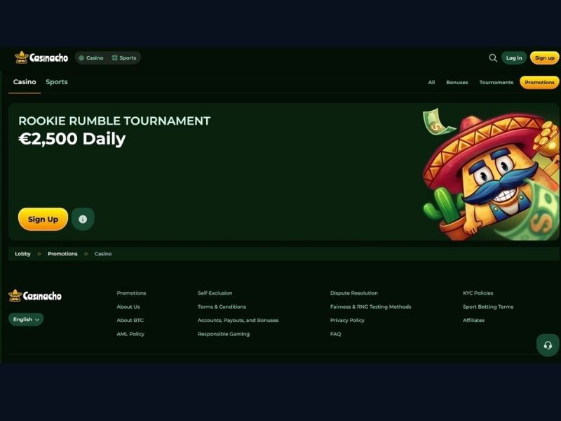 Spinola Liga 2026 y Daily Bronze desde smartphone en Casinacho Casino para España